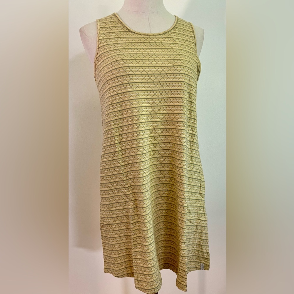 Old Ranch | Cotton Scoop Neck Tank Dress | Pockets | Women’s L